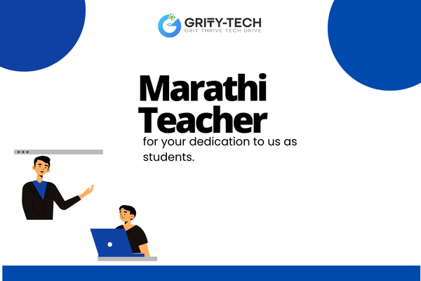 Online Marathi Tutor | Gritty Tech