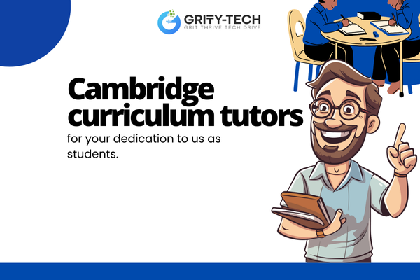 Cambridge curriculum tutors